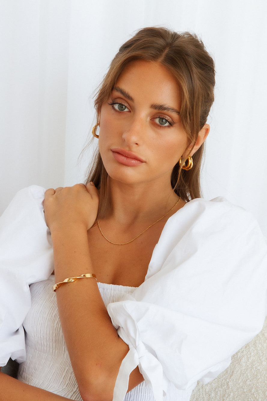 Adalyne | Bracciale placcato in oro fino