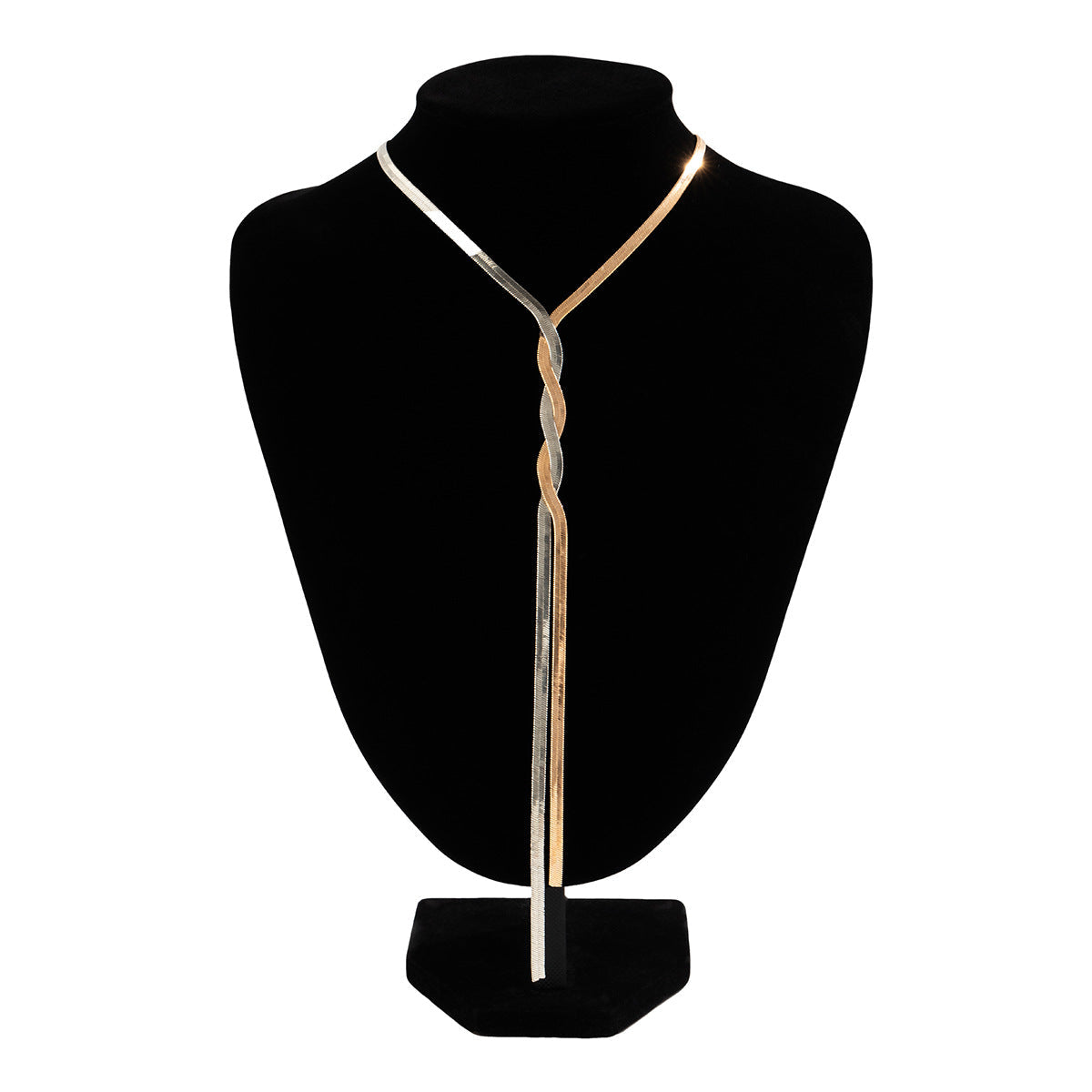 Liliane | Collana a maglie intrecciate