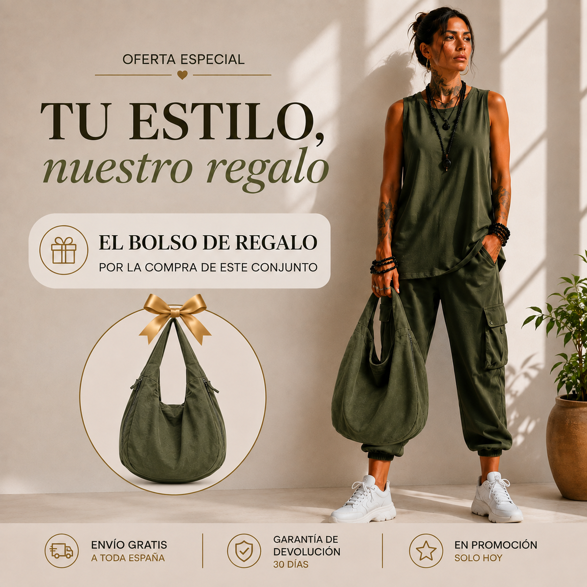 Lou | Completo casual per un comfort urbano
