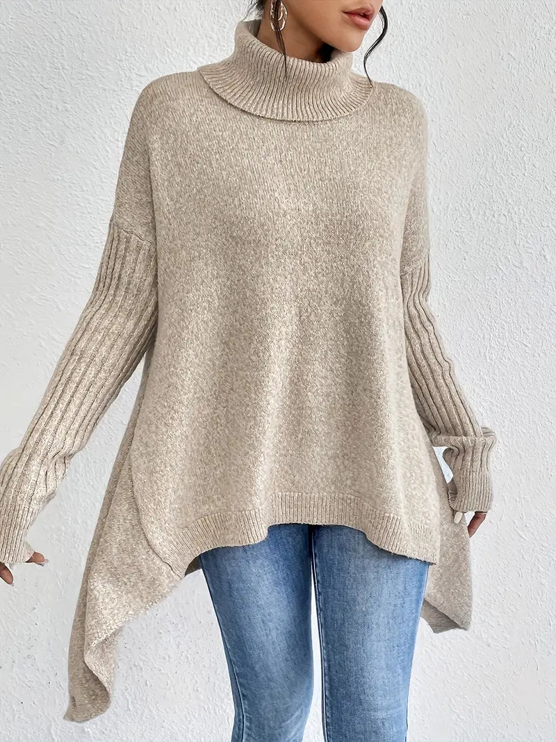 Soline | Maglione oversize a collo alto