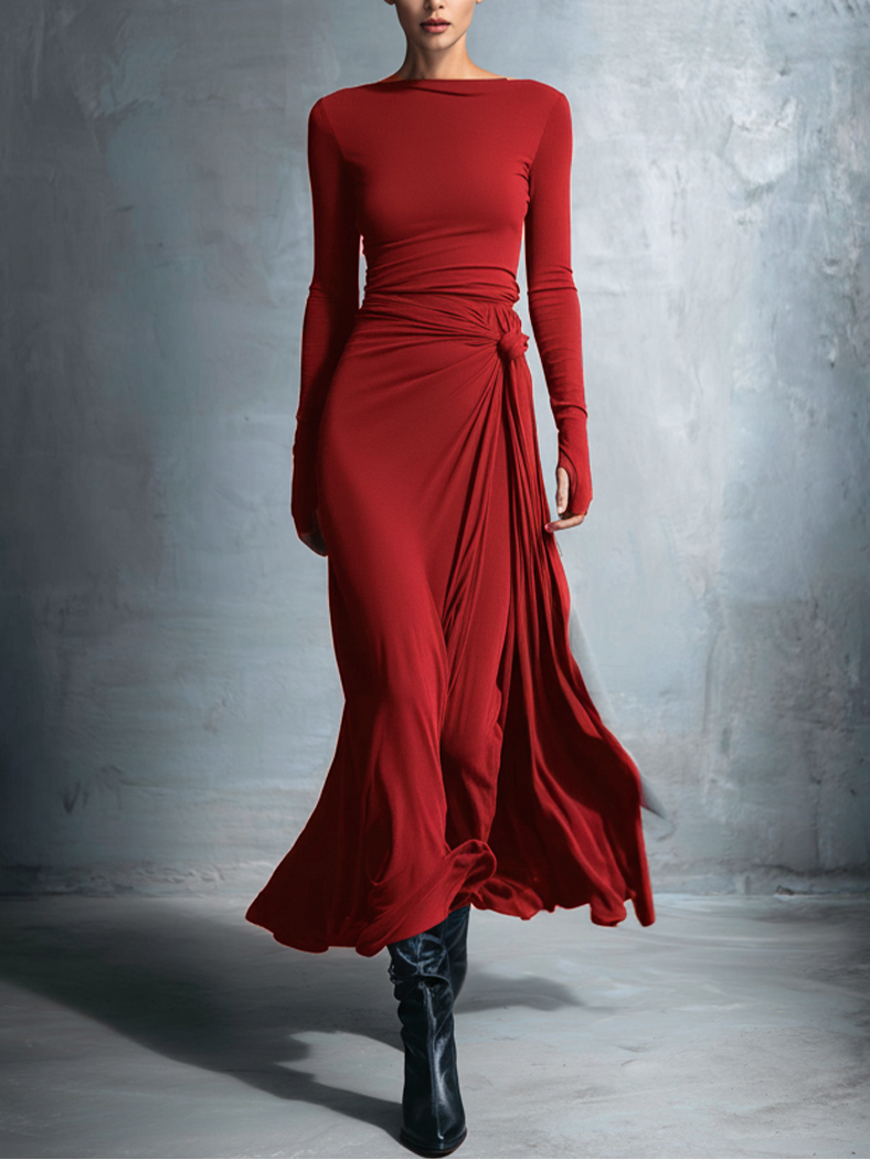 Maïa | Abito lungo elegante e fluido