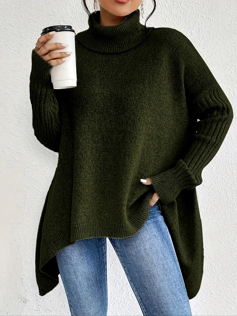 Soline | Maglione oversize a collo alto