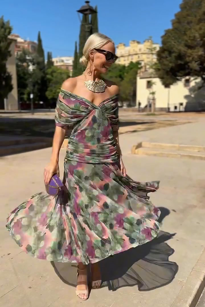 Hendrika | Vestito da sera corallo