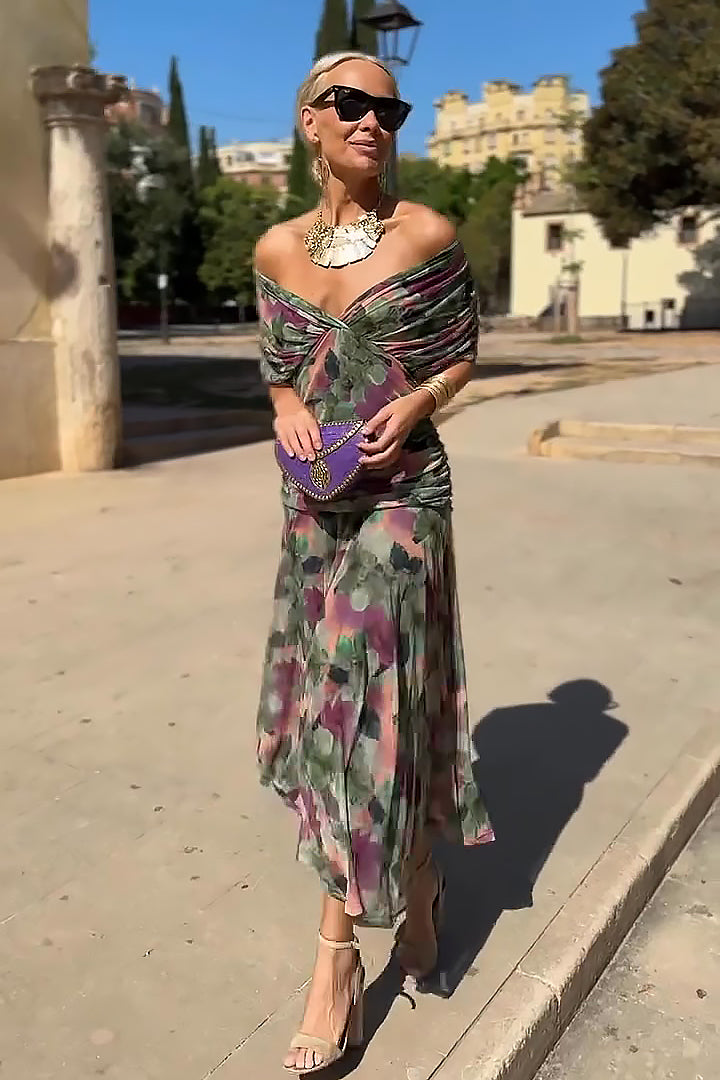 Hendrika | Vestito da sera corallo
