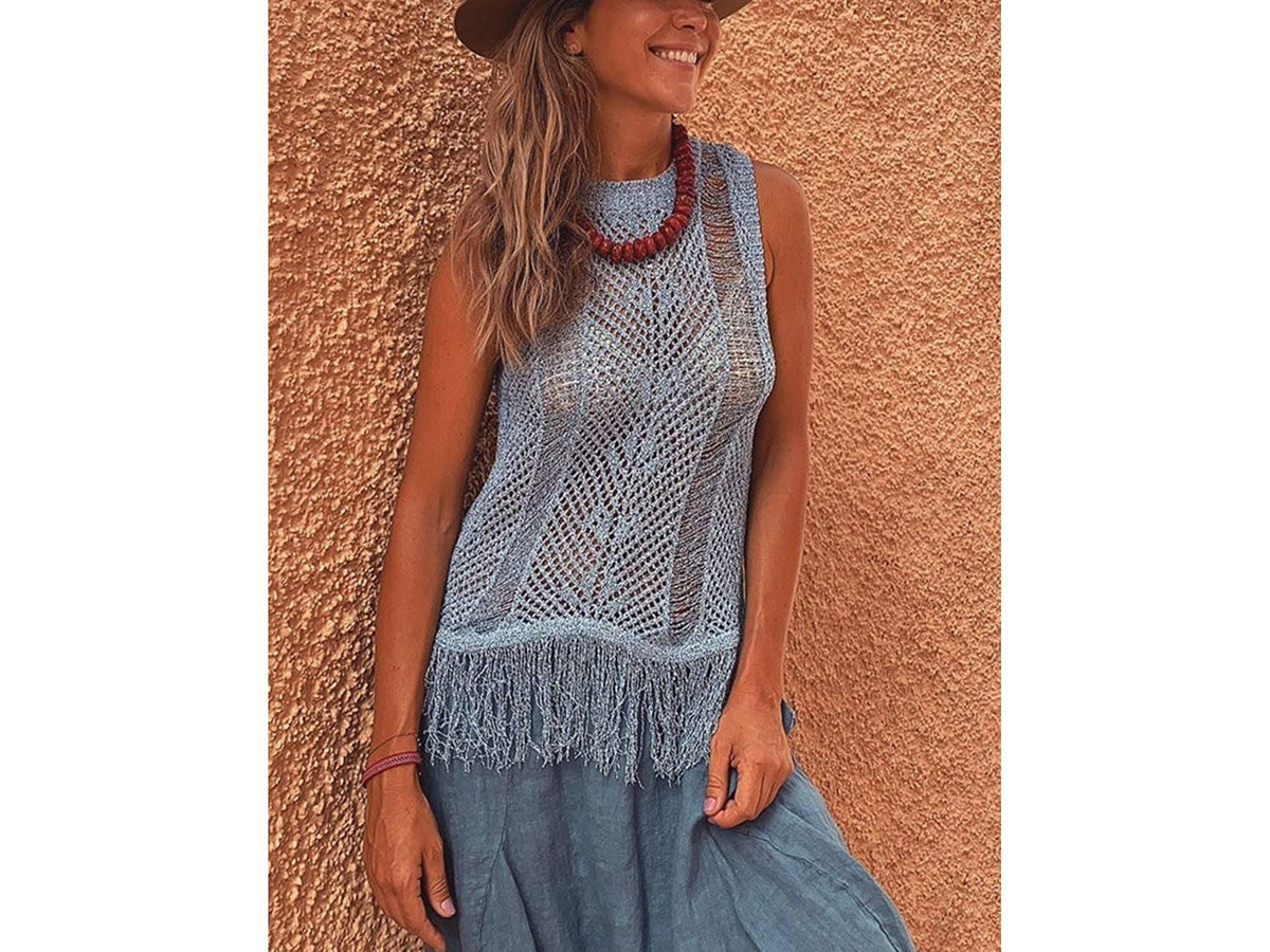 Valeria | Top in Maglia Artigianale
