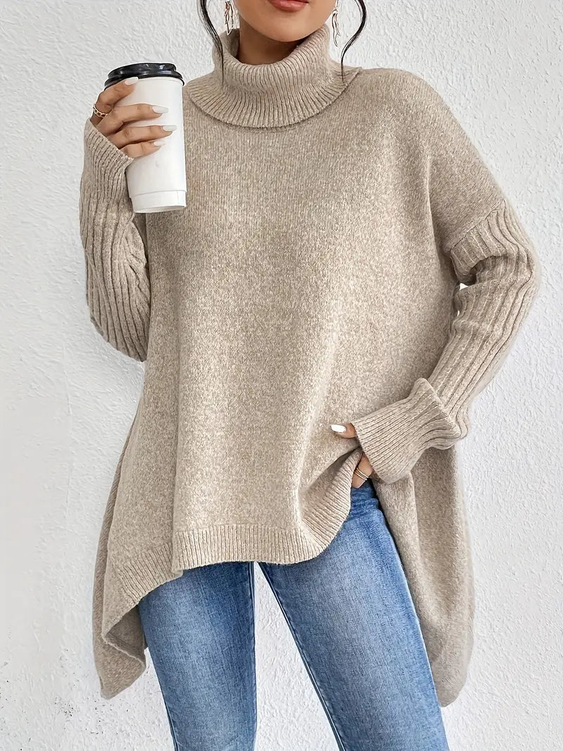 Soline | Maglione oversize a collo alto