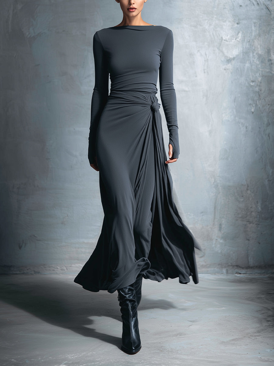 Maïa | Abito lungo elegante e fluido