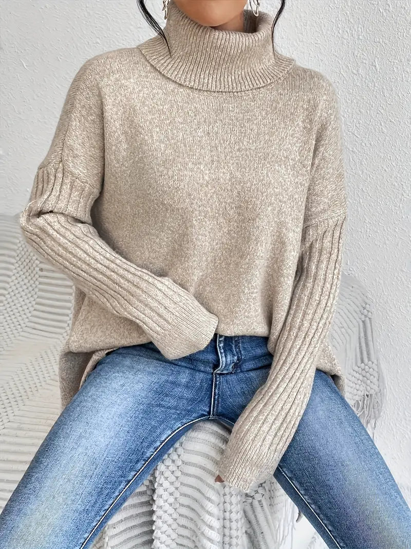 Soline | Maglione oversize a collo alto