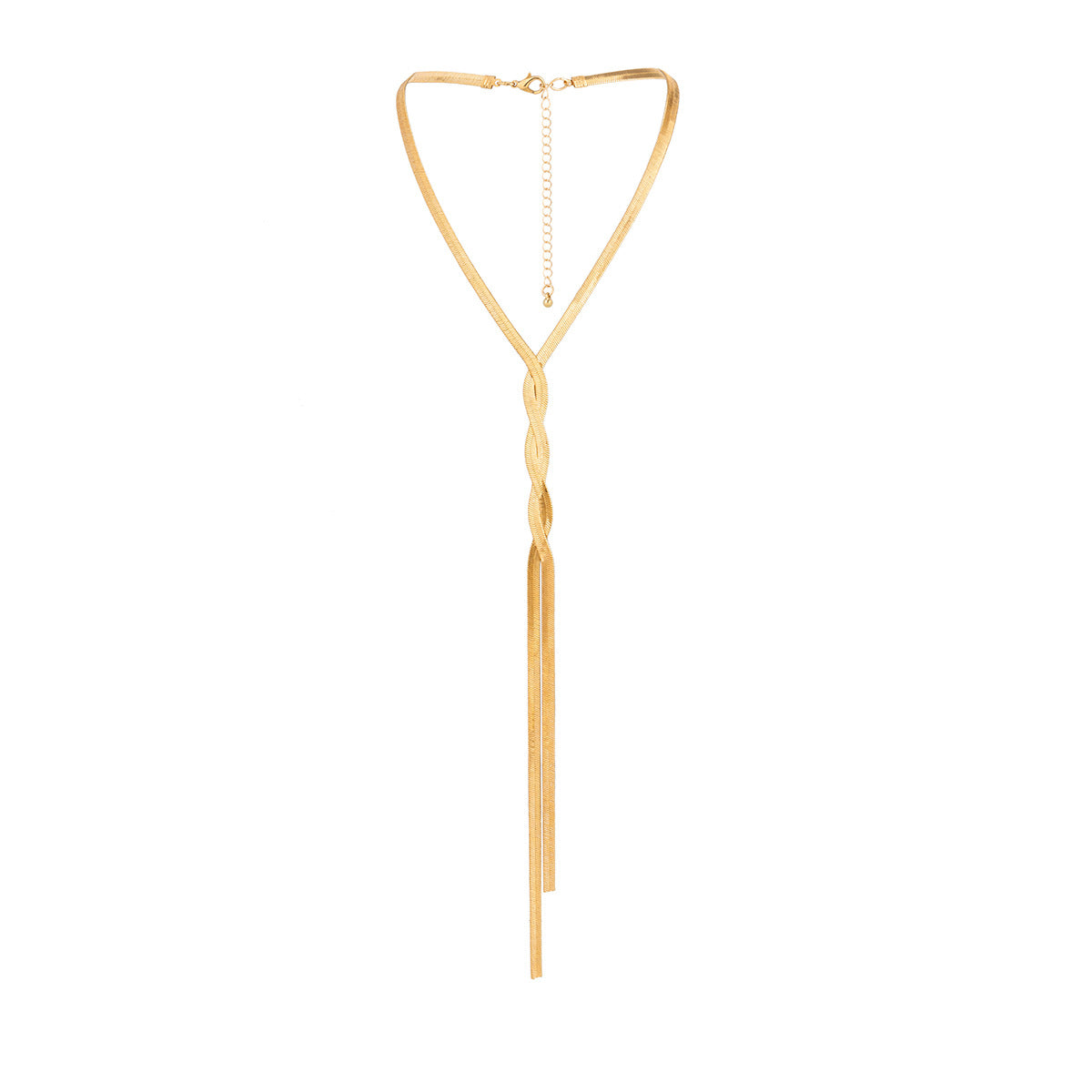 Liliane | Collana a maglie intrecciate