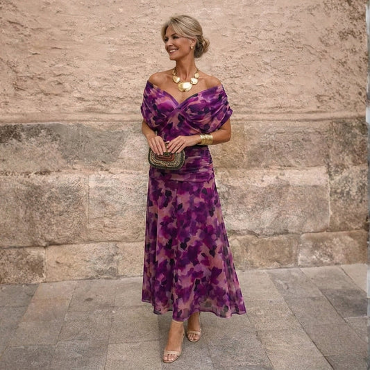Hendrika | Vestito da sera corallo