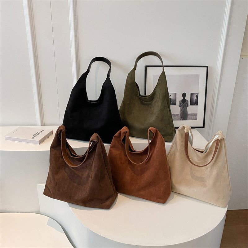Sena | Borsa shopper in camoscio