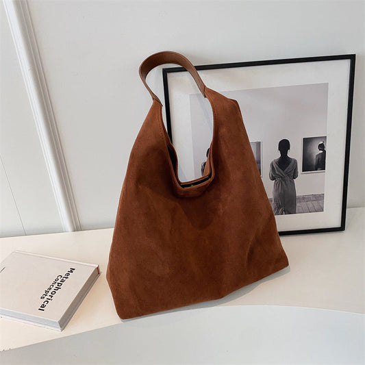 Sena | Borsa shopper in camoscio