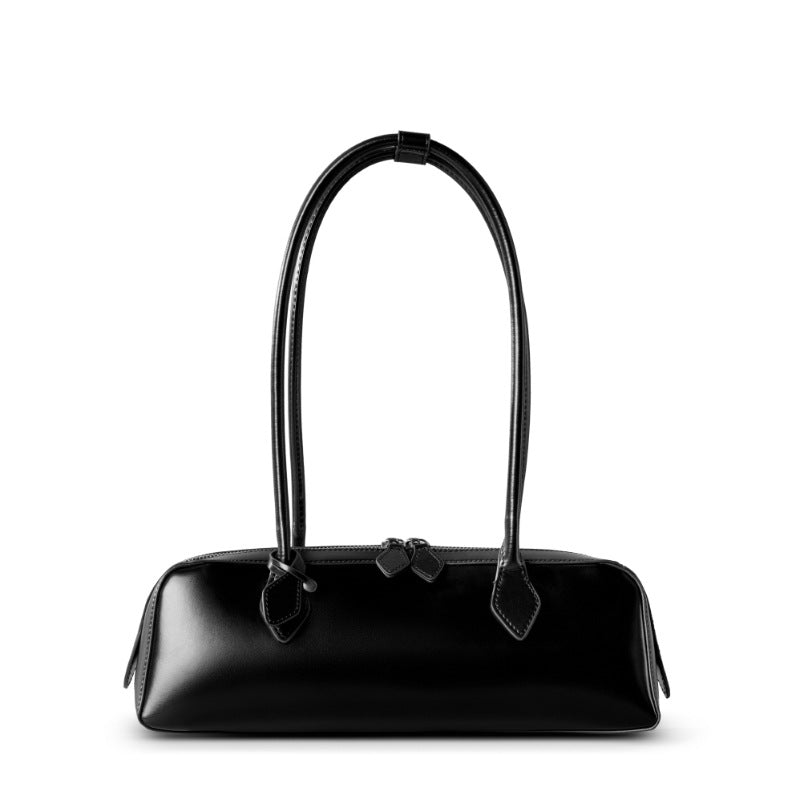 Claire | Borsa baguette di lusso con finitura lucida