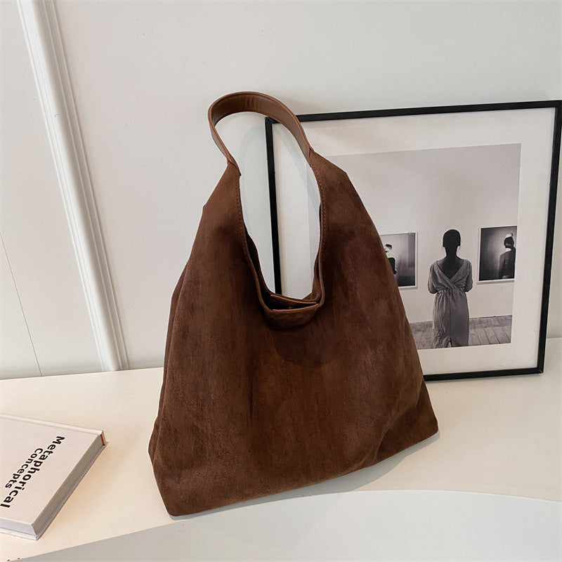 Sena | Borsa shopper in camoscio