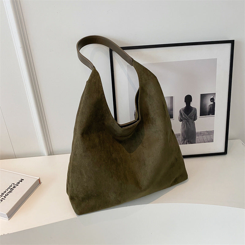 Sena | Borsa shopper in camoscio