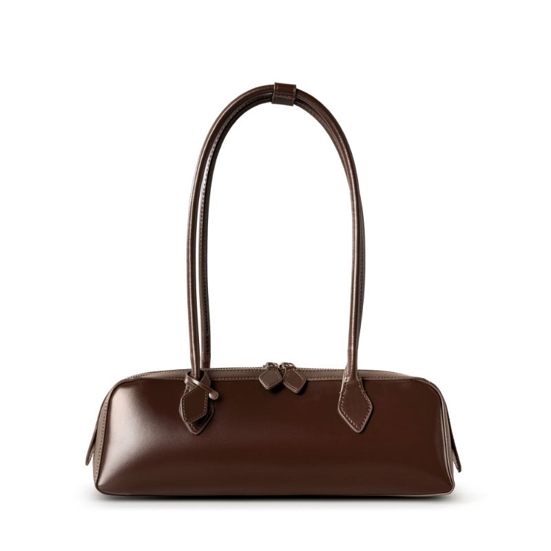 Claire | Borsa baguette di lusso con finitura lucida