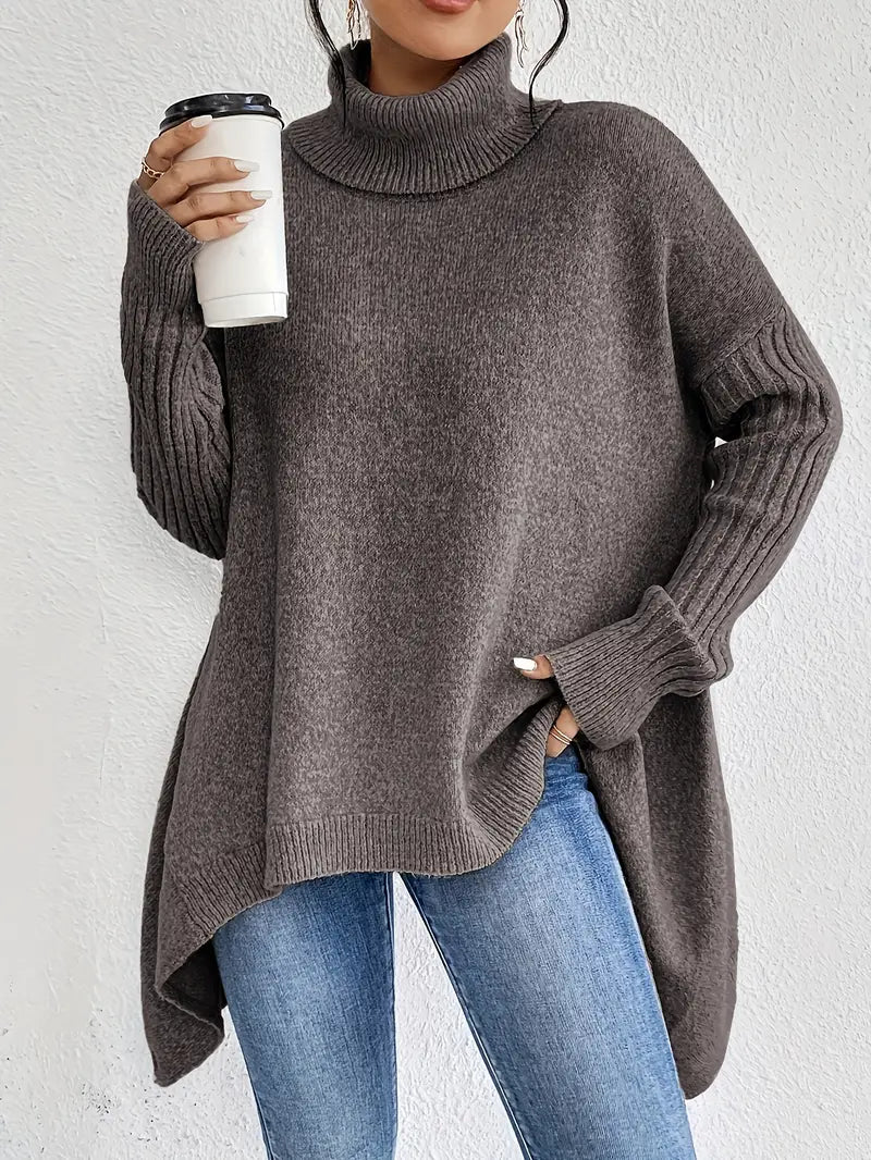 Soline | Maglione oversize a collo alto