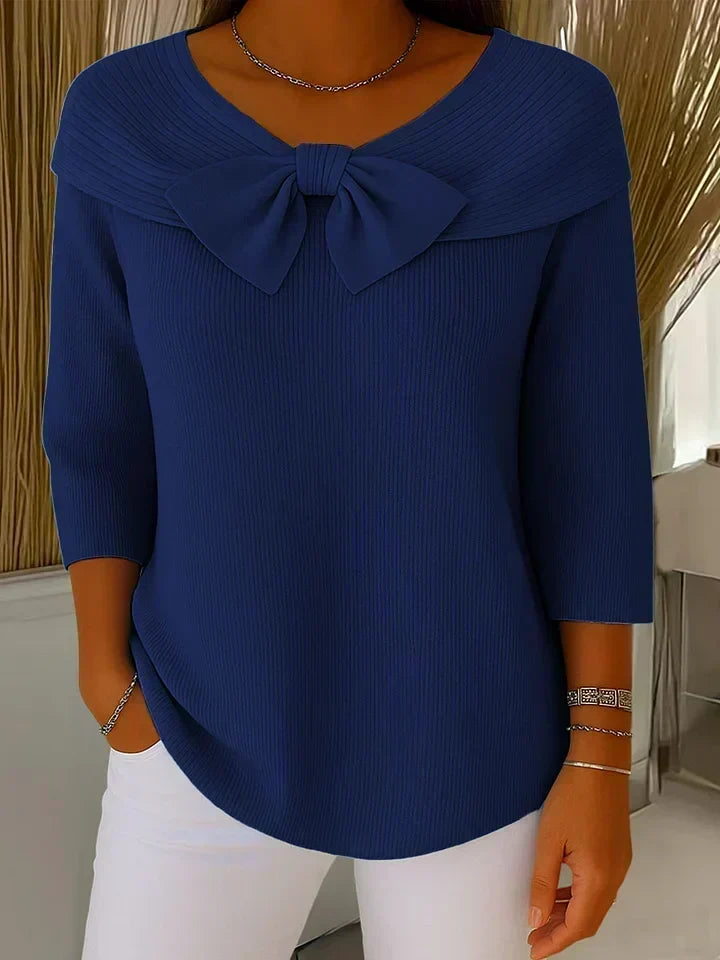 Trinidad | Maglione con Fiocco e Girocollo