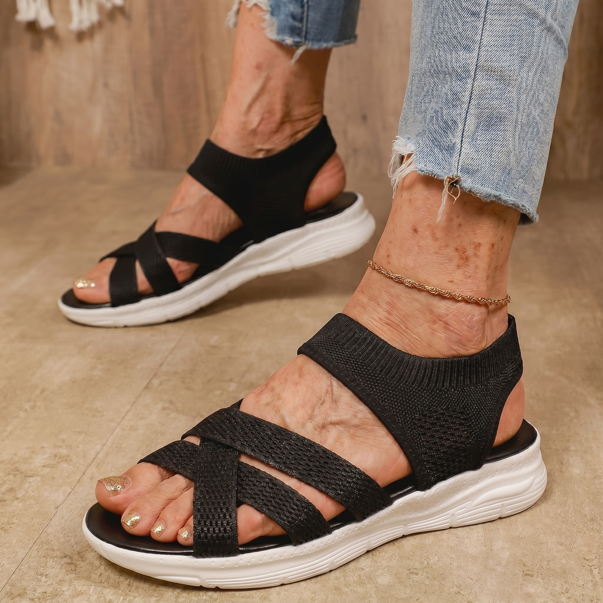 Émiliane | Sandali ortopedici ultra confortevoli