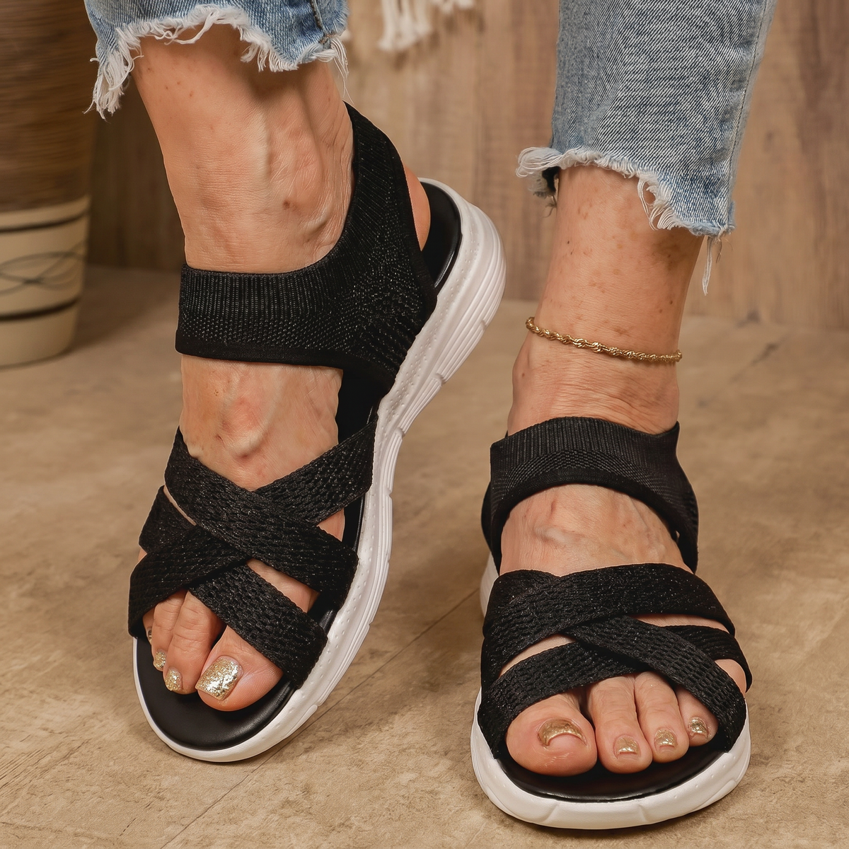 Émiliane | Sandali ortopedici ultra confortevoli