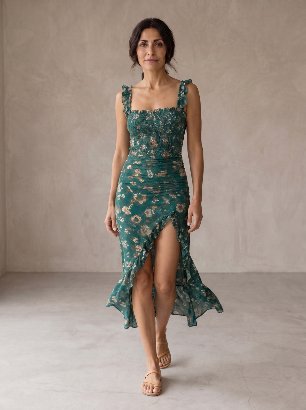 María | Look Lungo Elegante Retrò