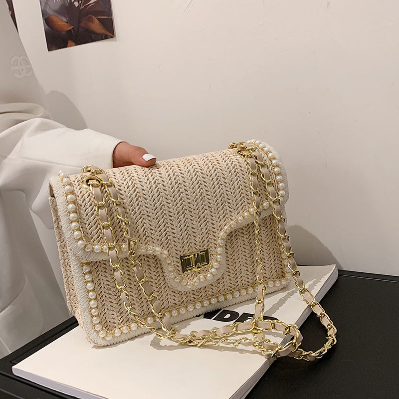 Palma | Borsa boho con dettagli di perline