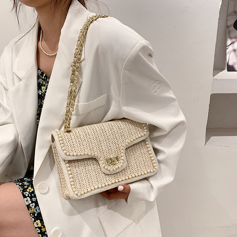 Palma | Borsa boho con dettagli di perline