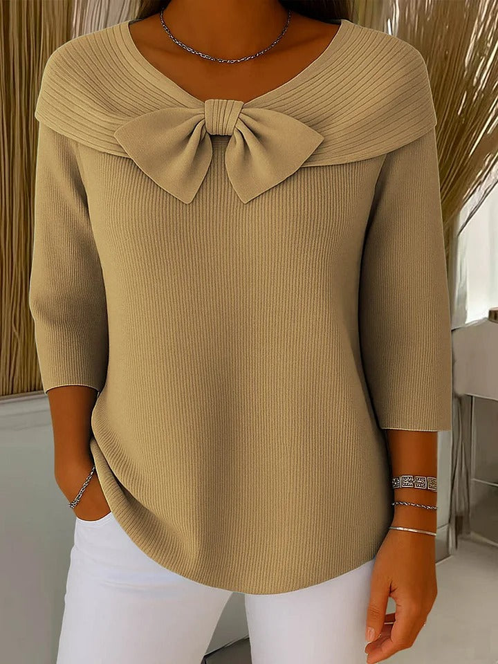 Trinidad | Maglione con Fiocco e Girocollo